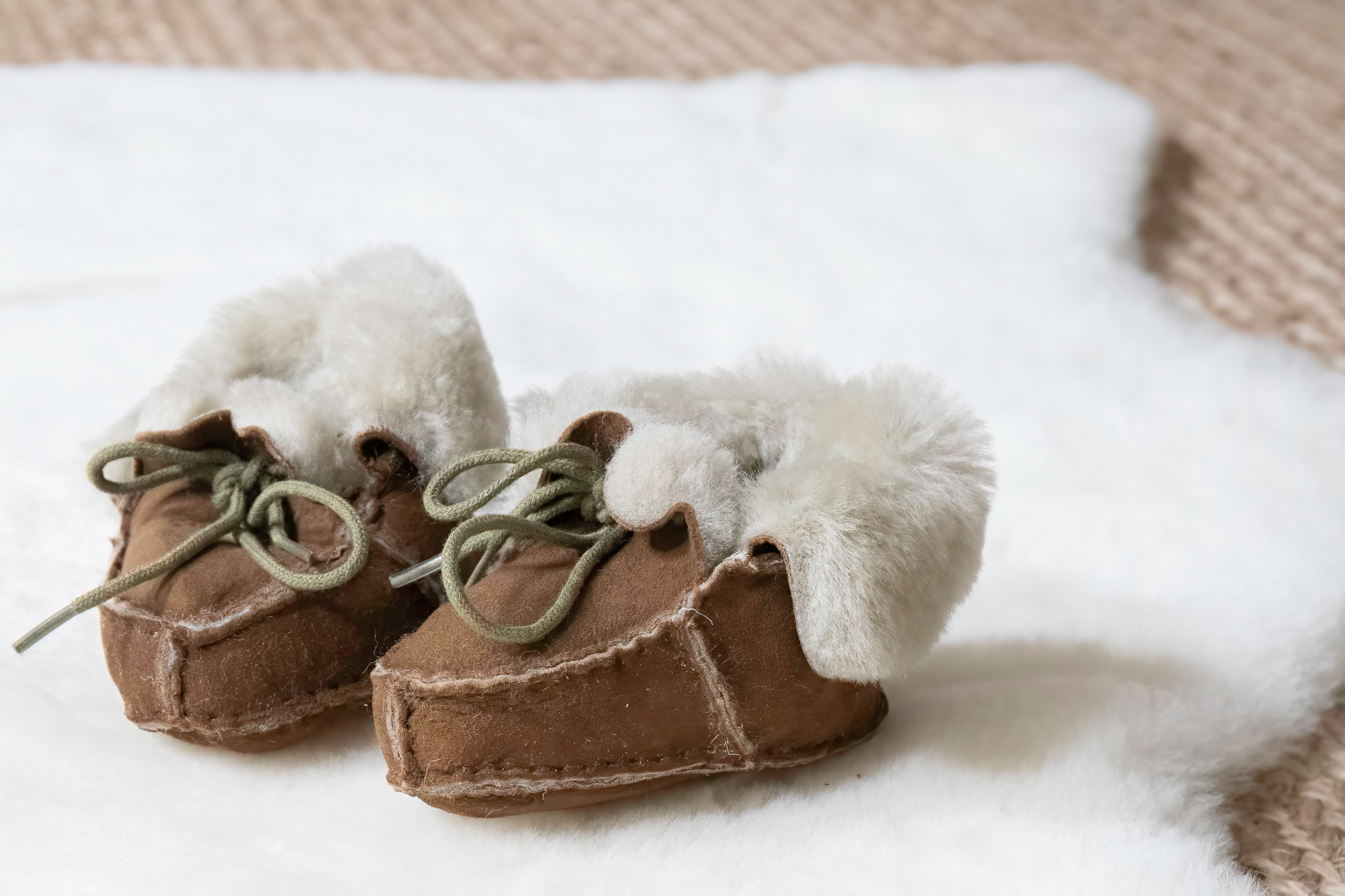 Pure Wool Baby Booties